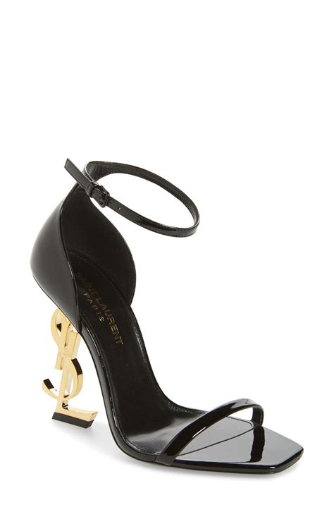 sandales ysl|yves Saint Laurent heeled sandals.